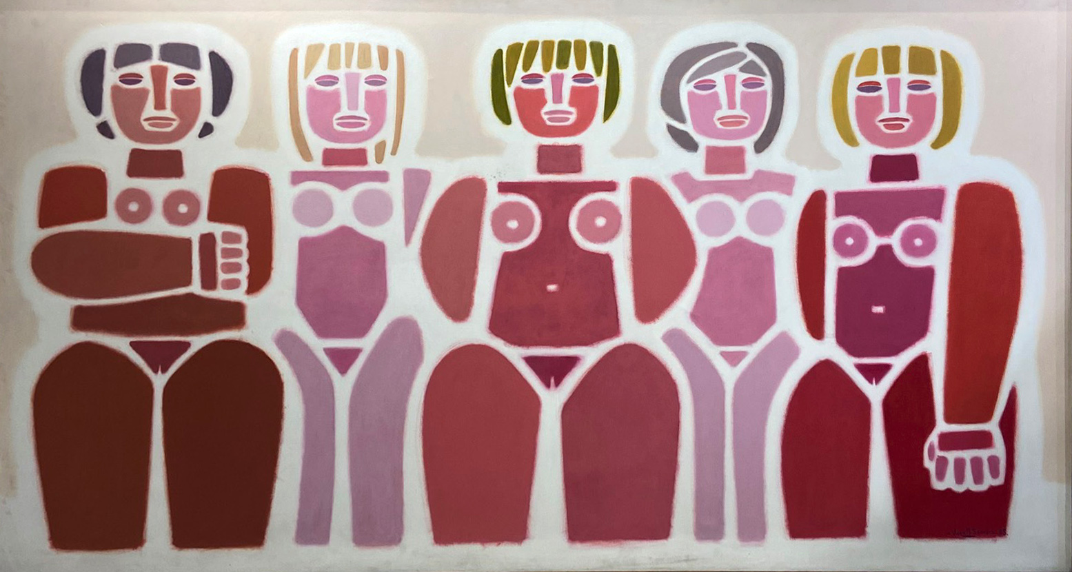 Composición con mujeres